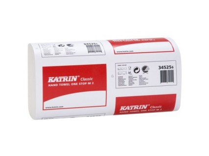 Katrin Classic One Stop M2 бумажные полотенца 2 слоя 145 листов